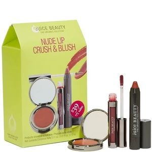 Juice beauty nude lip crush and blush kit